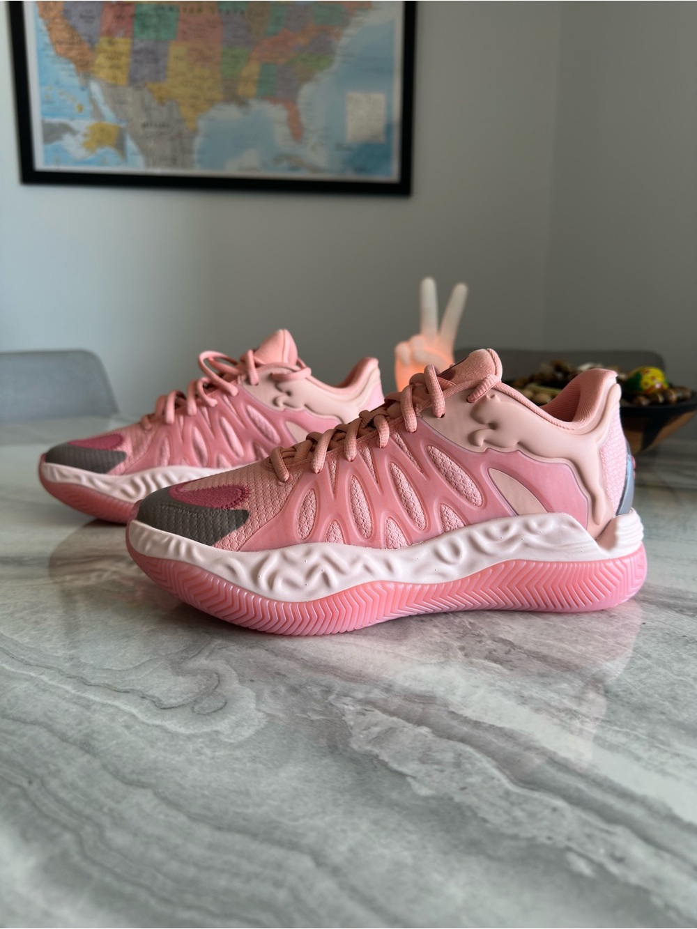 PUMA Hali 1 Hibiscus by Salehe Bembury Basketball Shoes